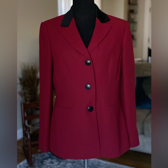 Evan Picone Jackets & Blazers - Evan Picone Blazer Brick Red EUC
